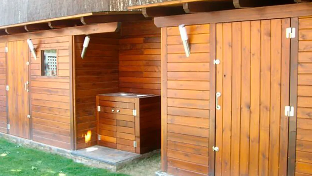 Caseta de madera jardín Semasa